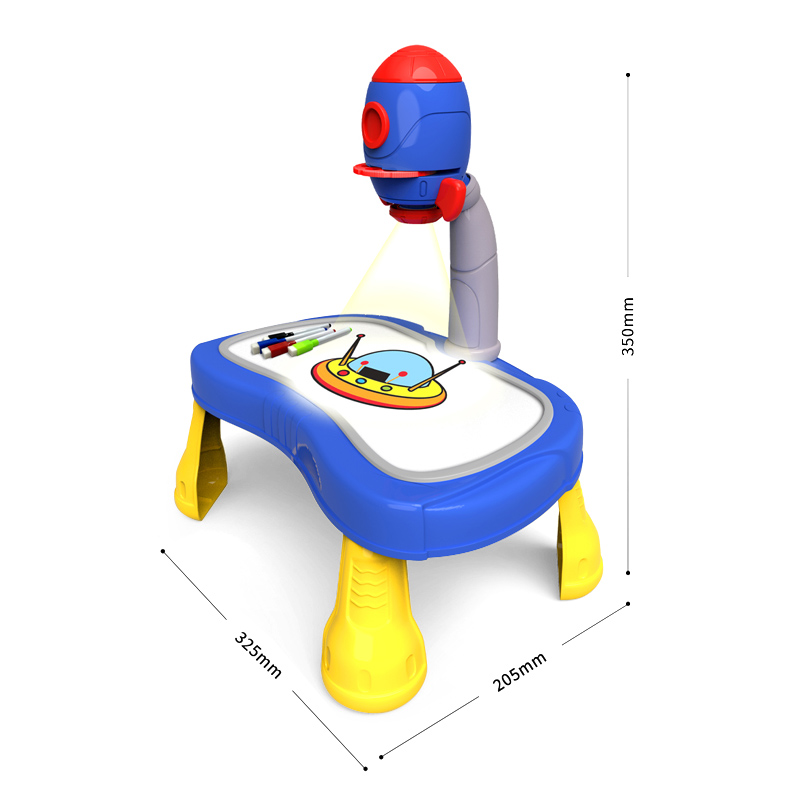 Ept оптовая продажа обучающая игрушка, обучающая мольберт, скетч, Светодиодная доска для рисования, проектор, настольная игрушка для детей, игрушки для рисования