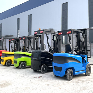 Портативный электрический вилочный погрузчик 2.5 тонны, 3 тонны, 3.5 тонны, 4 тонны, высота подъема 3м, 4м, 5м, 6м - Product Image 6