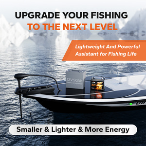 Motor de Arrastre con Batería de Litio LiFePO4 de 12V 50Ah y Monitoreo por App Bluetooth para Botes de Pesca, Kayaks y Embarcaciones Marinas Pequeñas <span class=keywords><strong>TM</strong></span> - Product Image 5