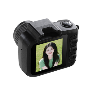 Caméra vidéo numérique blanche format doigt pour étudiant avec enregistreur audio X5 et écran de 1,3 pouce - Product Image 5