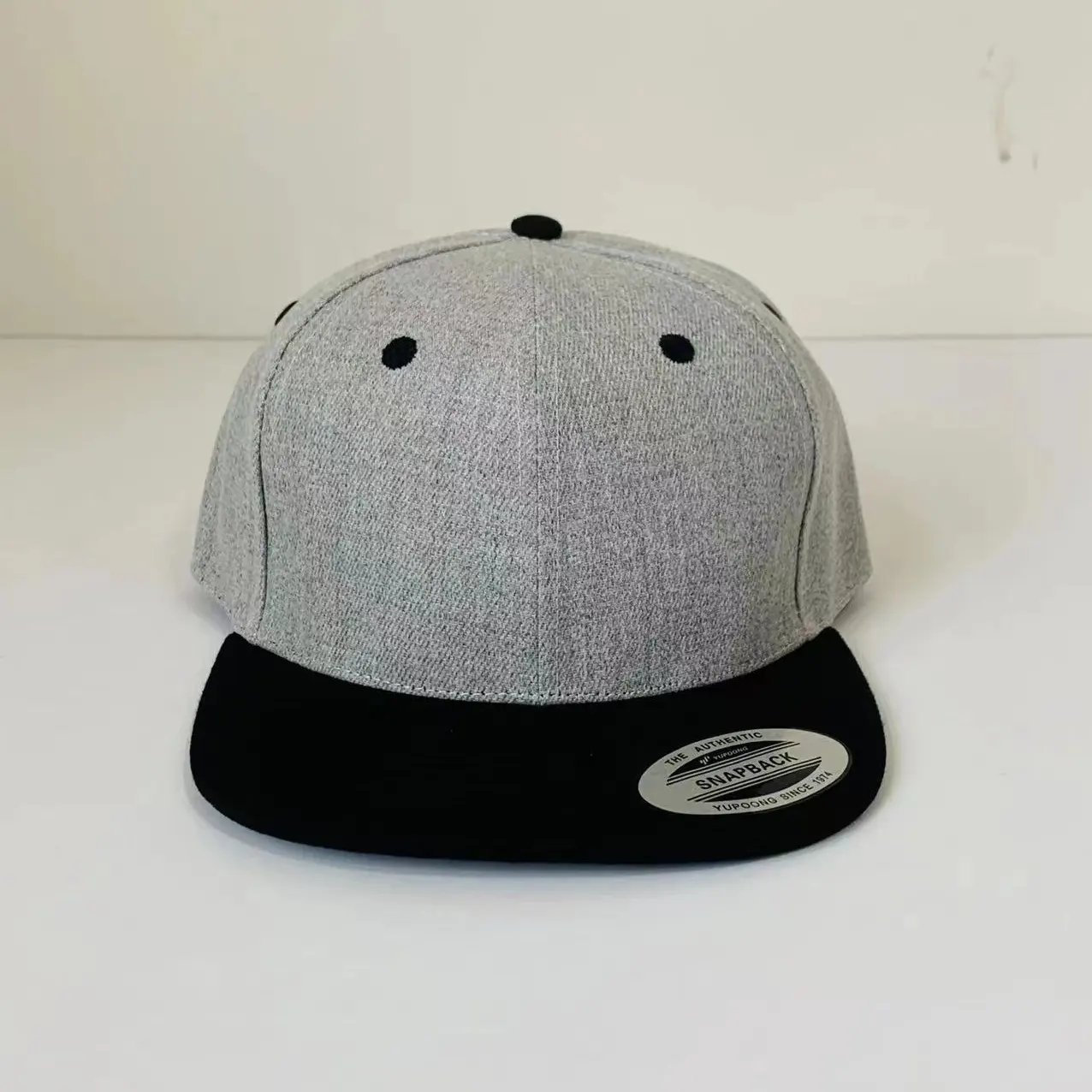 Wholesale or Custom Cotton Acrylic Wool Latest model 3D Embroidery Snapback Hat, Snapback Cap