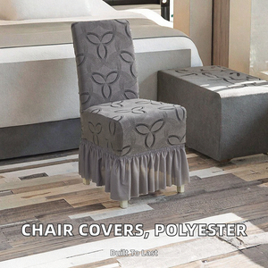 ผ้าคลุมเก้าอี้รับประทานอาหารโรงแรมแบบทอเรียบสีพื้น Liangshi ขายส่ง ทันสมัย ทนทาน ผลิตจากโพลีเอสเตอร์ ซักเครื่องได้ - Product Image 2