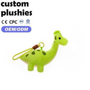 New Product Various <strong>Types</strong> <strong>of</strong> Plush <strong>Dinosaurs</strong> Keychain Filling Isfull and Even Bag Pendant for Boy Birthday Gift - Product Image 3