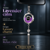Diffuseur de parfum élégant TopOne pour intérieur de voiture, pendentif en alliage de cristal pour SUV et berlines de luxe, commande en gros