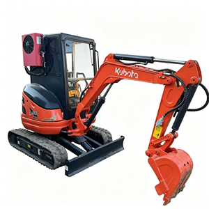 Used Kubota U20 U17 U30 Hydraulic Crawler Mini Excavator 3Ton 2Ton <b>Small</b> Digger High Efficient Compact Excavator U20 U35 KX163 - Product Image 1