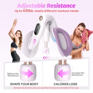 Dispositivo de Entrenamiento de Músculos del Suelo Pélvico, Recuperación Postparto, Ejercicios de Kegel, ABS, Portátil, Ajustable, Ligero, Tonificador de Muslos y Piernas - Product Image 4
