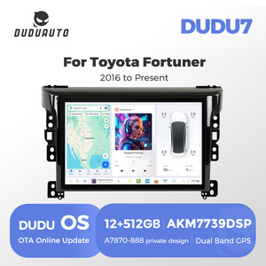 <span class=keywords><strong>Radio</strong></span> para Auto DUDUAUTO DUDU7 A7870 AKM7739 VELVET DSP TDA7808 con Amplificador para Toyota Fortuner 2016-Presente, Volante a la Derecha - Product Image 1