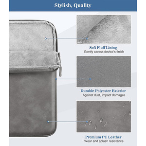 Housse de protection pour ordinateur portable en polyester imperméable, grande capacité, économique, pour <span class=keywords><strong>iPad</strong></span> Mini 6/9.7 et tablette <span class=keywords><strong>Air</strong></span> 1/<span class=keywords><strong>2</strong></span> - Product Image 6