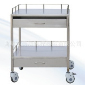 Xinyuchen Medical Instrument Trolley 650*550*900mm Stainless Steel <b>For</b> Hospital Equipment <b>Storage</b> YC-K11 - Product Image 1