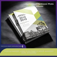 Service d'impression de brochures personnalisées, CMYK, couleur pleine, album photo relié, logo personnalisé, catalogue d'entreprise, livret plastifié