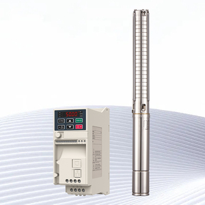 3kw Ac Dc Chìm Năng Lượng Mặt Trời Powered Lai 18m 3/H Máy Bơm Nước Lưu Lượng Lớn Hệ Thống Giếng Sâu Cho Vườn Đối Với Trang Chủ Cho Thủy Lợi - Product Image 2