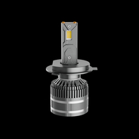 Phare LED universel A100 H4 H7 LED 10000lm 100W, phares puissants H1 H11 9005 9006 H3 9012, ampoule LED en aluminium pour voiture