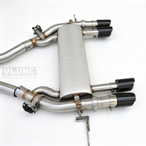 Échappement arrière haute performance en acier inoxydable avec couche isolante pour BMW M2 G87 3.0T 2022-2026 - Product Image 6
