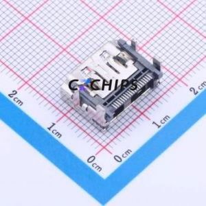 D-HDMIM19P-F000 HDMI Connector SMD Connector ( Connector Type: HDMI-A )( Gender: Female )( Total Number of PINs: 19P ) - Product Image 2