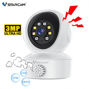 Vstarcam CS49LM 3MP ワイヤレス スマート 屋内用 セキュリティカメラ ナイトビジョン IPネットワーク CCTVカメラ 人体検知 監視カメラ - Product Image 1