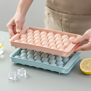 Bandeja de silicona para cubitos de hielo, 20 cavidades, reutilizable para enfriar bebidas en fiestas - Product Image 2