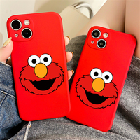 Coque de téléphone visage souriant en Silicone liquide de luxe pour iPhone 15 Plus Pro Max 8 Plus avec emballage élégant au design antichoc