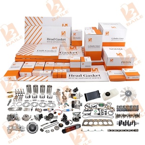 K4D Overhauling Kit Piston Ring Liner for Mitsubishi K4D Engine Rebuild Kit Diesel Engine <strong>Parts</strong> Complete Kit Repair <strong>Parts</strong> - Product Image 1
