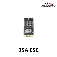 DAKE FVP PDB 120A 4-8S Lipo, Soporte de Batería Dual con Orificios de Montaje de 30.5x30.5mm, Metal y Plástico para Drones FPV RC DIY