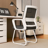 Chaise de bureau/ordinateur moderne et confortable pour la maison ou le bureau, avec dossier ergonomique en maille, idéale pour le travail assis et les salles de conférence.