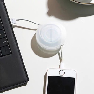 Cáp cuộn với móc mới lạ Máy tính để bàn Cáp tổ chức cho quản lý Dây sạc cáp lưu trữ Giải pháp lưu trữ hộp - Product Image 4