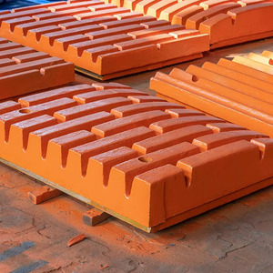 Piastre a mascelle fisse e mobili per frantoio a mascelle 250x400 in acciaio ad alto contenuto di manganese per l'estrazione del carbone e l'edilizia - Product Image 3