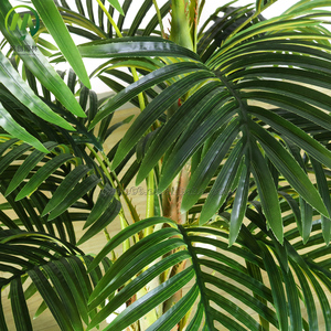 Nouveau style artificiel <span class=keywords><strong>areca</strong></span> plam plante bonsaï haute simulation plam arbre en pot tropical hawaii faux palmier pour la décoration de la maison - Product Image 4