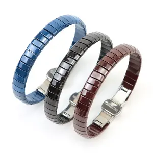 Neuer indischer Schmuck Keramik Kada Armband Herren luxuriöse Qualität 10mm Keramik Armband Indische Manschette Armband