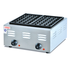 Hot bán thương mại Nhật bản bạch tuộc bóng Takoyaki nướng Máy/cá PELLET Máy làm - Product Image 1