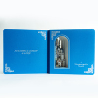 Carnet créatif au design original, couverture rigide de qualité supérieure, cadeau artisanal, carnet sculpté en 3D
