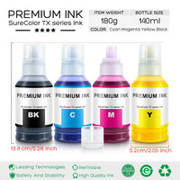 Tintas de Pigmento de Alta Calidad para Epson SureColor Serie TX T3170X/3100X/T3130X T3180X/T3180D