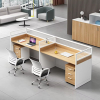 Yazhi meilleure vente table cloison bureau moderne poste de travail oem bureau modulaire 6 personnes poste de travail