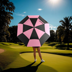 Parapluie de golf grand format avec protection UV premium 60 68 72 80 pouces avec sac de transport pour les activités de plein air et les voyages - Product Image 5