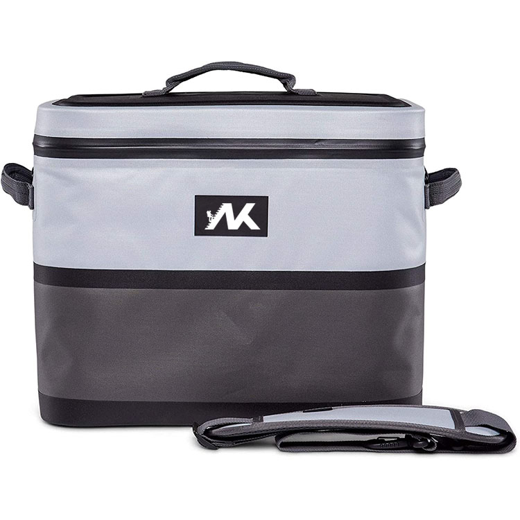 Portable Insulated Soft Sided Leakproof Cooler Bag With Shoulder Strap