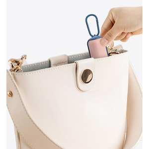 Precio al por mayor, dispensador de bolsas para caca de mascotas, <span class=keywords><strong>Mini</strong></span> dispensador portátil de bolsas de basura para perros y gatos al aire libre para mascotas - Product Image 5