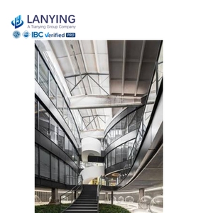 Thiết Kế Hiện Đại Prefab Kho Thép Cấu Trúc Xây Dựng Nhà Máy Giá Kim Loại Khung Hội Thảo Cho Siêu Thị Ngoài Trời Khách Sạn Sử Dụng - Product Image 3