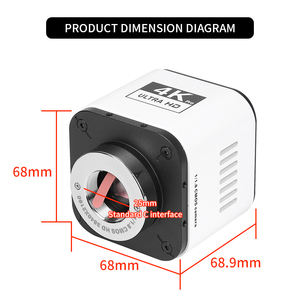SANQTID TD-4KHU 4Kカメラ デジタル 60FPS CMOS 1/1.8 H-D-M-I UVBビデオ 歯科用顕微鏡カメラ 広ダイナミックレンジとズーム機能付き - Product Image 4
