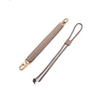 حزام حقيبة يد نسائي فاخر LST415 برباط ومشبك، حزام مخصص بالجملة لحقيبة نيو نوي، مقابض من الجلد الأصلي - Product Image 1