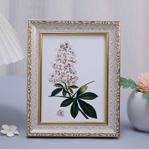 <span class=keywords><strong>Cadre</strong></span> <span class=keywords><strong>photo</strong></span> de style européen vintage - Décoration <span class=keywords><strong>murale</strong></span>/de table <span class=keywords><strong>avec</strong></span> bordure sculptée |   Plusieurs tailles pour la maison et les accessoires de photographie - Product Image 1