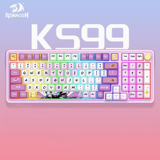 มังกรแดง ks99ขาวแดง [ไร้สายสาม Modular]