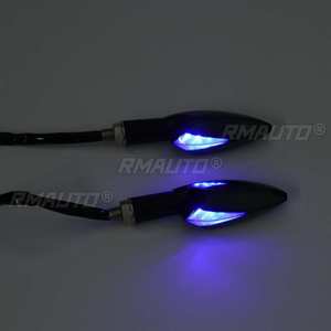 2 Piezas de Luces LED de 12V para Motocicleta, Intermitentes para Yamaha MT07 MT09 y Honda - Product Image 3