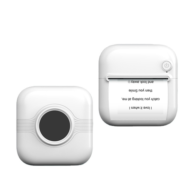 A33 Mini Portable Thermal Printer for Label Photos Study Notes To-do List Web Page Printing Inkless BT Wireless Pocket Printer