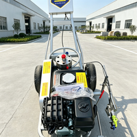 Machine à traçer les lignes à pousser à la main avec une largeur maximale de 20 cm pour le marquage routier et autoroutier