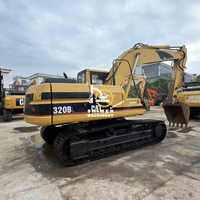 Excavadora Usada Reacondicionada CAT320BL en Venta, Excavadora de Segunda Mano para Trabajos de Movimiento de Tierras, CAT 320BL 320CL 320DL 320GC, Excavadora de 20 Toneladas
