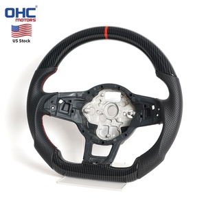 Volante de Fibra de Carbono Hydro-Dip para Volkswagen VW Gti <span class=keywords><strong>Golf</strong></span> <span class=keywords><strong>R</strong></span> Mk7 2015-2019 Mk7.5 <span class=keywords><strong>R</strong></span>-<span class=keywords><strong>Line</strong></span>, Envío desde Almacén en EE. UU. - Product Image 1