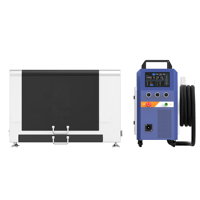 Station de travail intégrée de découpe laser 5-en-1 stable, zone de découpe 4040
