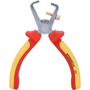 เครื่องมือที่ยอดเยี่ยม-คีมปอกสายเคเบิล VDE BT068014ขนาด160มม.-คีมหุ้มฉนวน4042146870556 1000V และคีมหุ้มฉนวน - Product Image 3