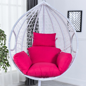 Coussin Épais pour Fauteuil Suspendu en Forme d'Œuf, Coussin de Siège pour Panier Suspendu, Coussin de <span class=keywords><strong>Chaise</strong></span> Balançoire, Amovible et Lavable pour Intérieur et Extérieur - Product Image 6