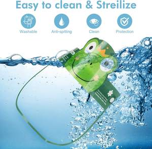 Penutup Wajah Lucu dengan Visor Bening Karet Gelang Dapat Digunakan Kembali Transparan untuk Aktivitas Luar Ruangan (Perempuan) - Product Image 2