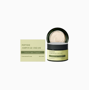 Copper peptide moisturizing cream contains copper peptide to moisturize the skin and <b>make</b> the skin glow naturally hydrated and - Product Image 1